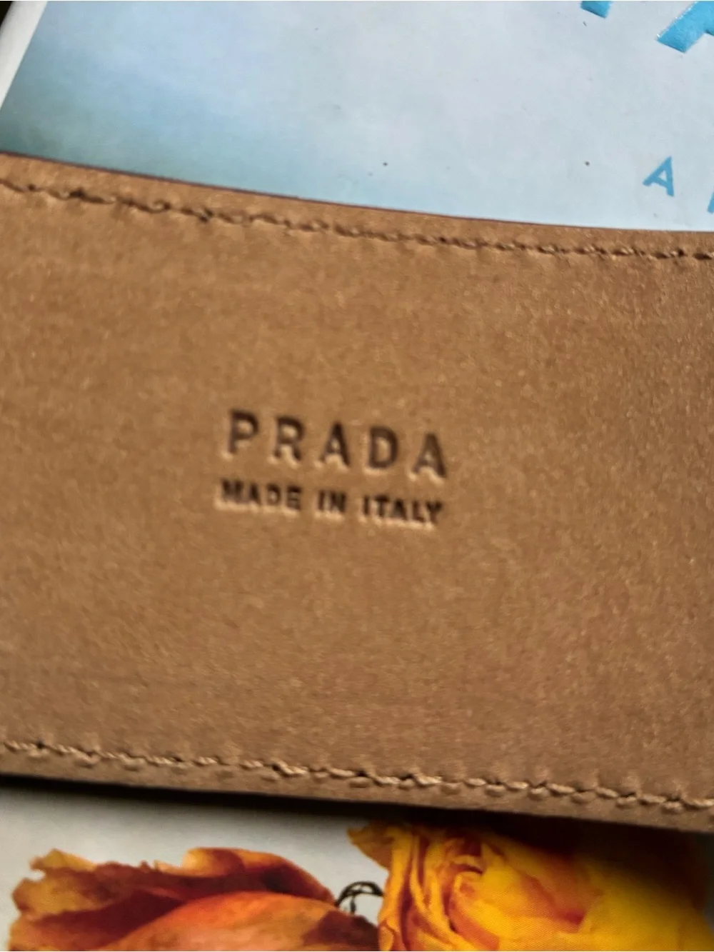 Authentic Prada Brown Leather Belt with Dragon Snake Gold Serpent Buckle - Picture 12 of 15